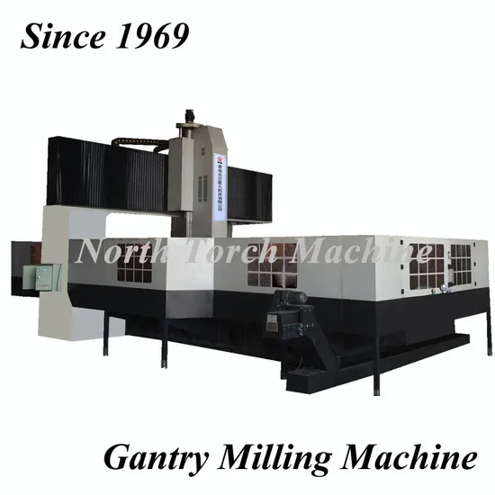 High Precision CNC Gantry Milling Machine with 2 Years Quality Warranty