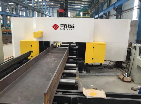 Good Quality High-Speed CNC Three-Dimensional Drilling Machine for H-Beams and Channel, Thd1000, Web Size 1000*500mm, in Production of Steel Structure