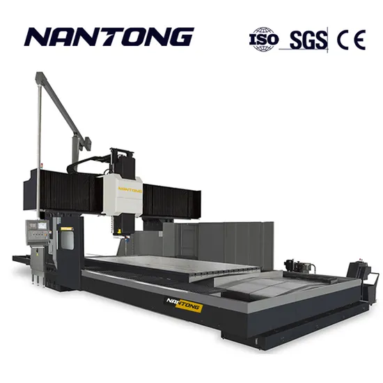 China Famous Brand CNC Plano Miller Fixed Beam Gantry Type Milling Machine