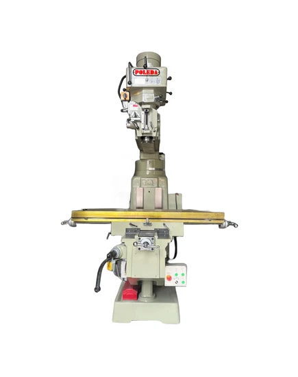 Poleda 5m/5s Universal Vertical Rocker Turret Milling Machine with High-Performance Motor, China