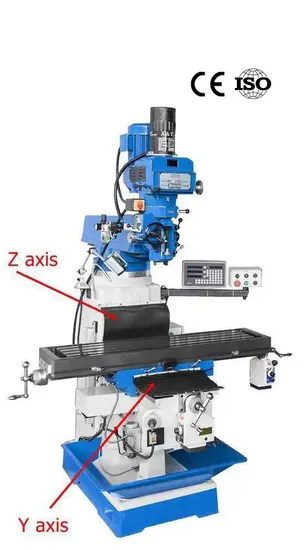 Manual Universal Vertical Turret Milling Machine Hot Sale X6333