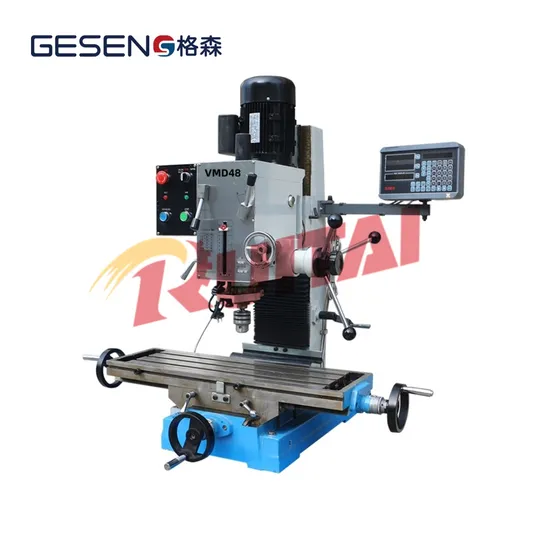 Vmd48mm 3axis Drilling Milling Machine Vertical Machine High Precision