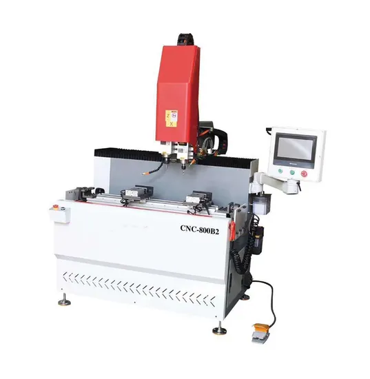 High Quality Full Automatic Single Heads Aluminum, Milling and Drilling Machine