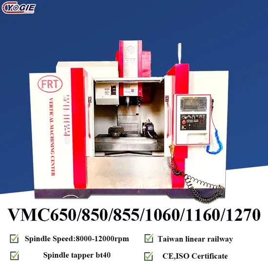 Customized in Stock Fanuc System with The Fourth Axis Vmc855 CNC Machining Center