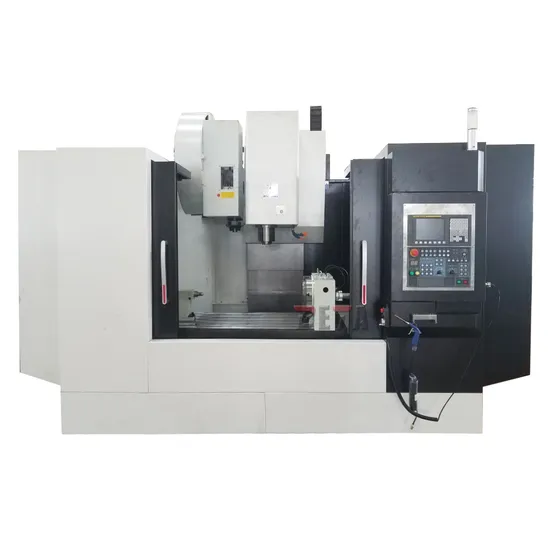 Vmc1300 Box Guideway Vertical 4 Axis CNC Steel Milling Machine