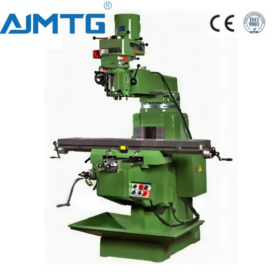 to Portugal 30 Years Factory Turret Milling 4m with ISO 40 Spindle/ X, Yauto Feeders /3 Axis Dro Milling Machine 37 Months Warranty (1-3 sets) VFD Head