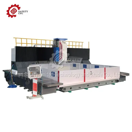 High Quality Gantry High-Speed Drilling and Milling Machine for Tube Sheet in Pressure Vessels, Boilers, Pmd5050, 5000*5000mm, Bt50, Tapping, Stepped Hole