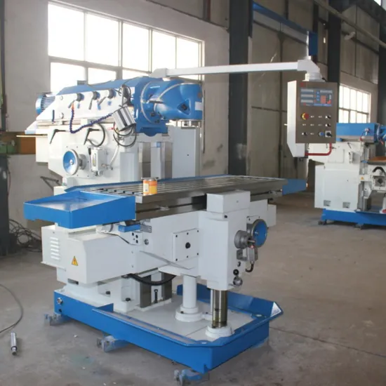 Heavy Duty Industrial Swivel Head Metal Universal Milling Machine