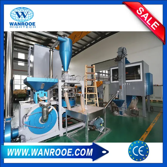 Pnmf Series Waste PP PE LDPE PVC Pulverizer Powder Macking Machine