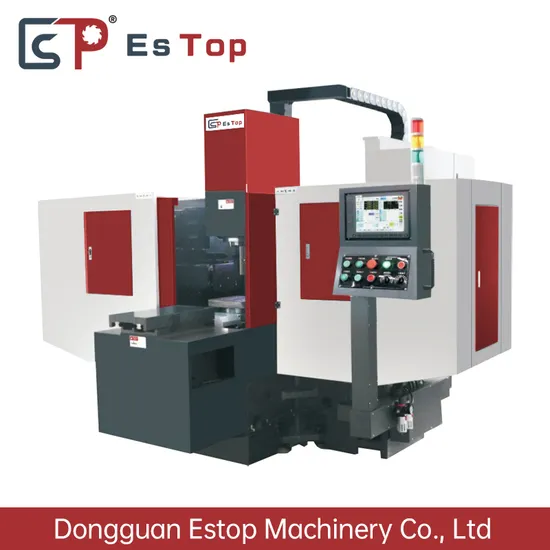 Estop High-Precision Blank-Mould and Gear Duplex CNC Milling Machine Running Like Hamai