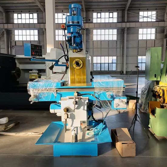 Taiwan Spindle Fresadora Vertical Turret Milling Cutting Machine M4 Vertical Turret Type Metal Milling Machine