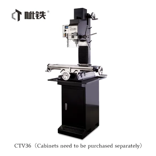 Brushless Motor Mini Milling Drilling Machine CTV36 with Dro and Automatic Feeding