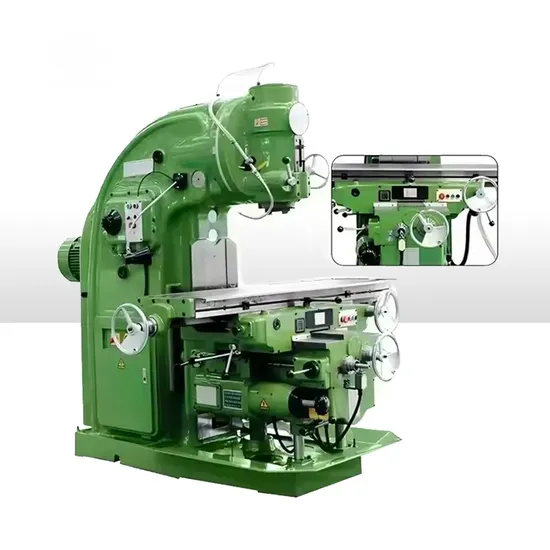 Heavy Duty Knee Type Vertical Milling Machine China Manual Metal Gear Vertical Milling Machine with CE Certificate