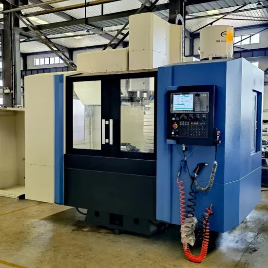 Vmc1000b Frame Complete CNC Milling Machine Telescopic Cover Vertical Machining Center Machine