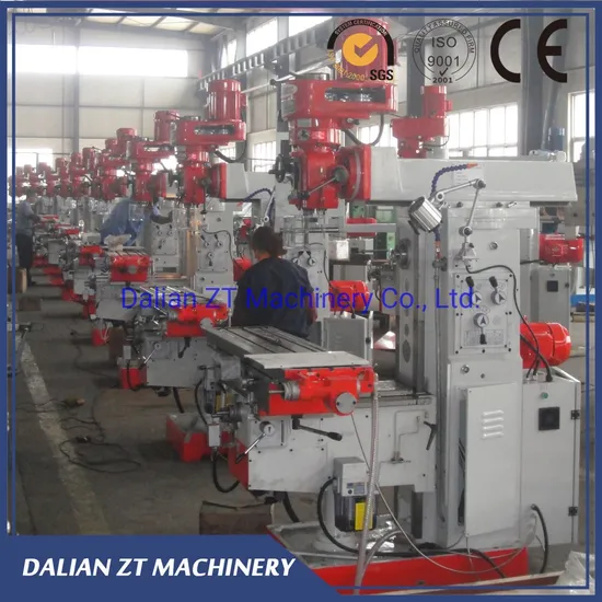 XQ6332 Conventional Universal Vertical Turret Ram Milling Machine