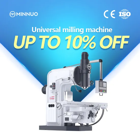 Minnuo Brand Good Price CNC Machine Milling Machine for Sale in Mexcico