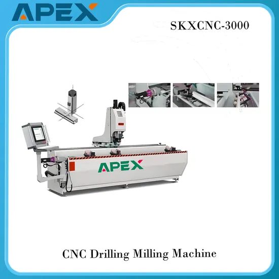 Automatic Vertical CNC Glass Hole Drilling & Milling Processing Machine with High Speed