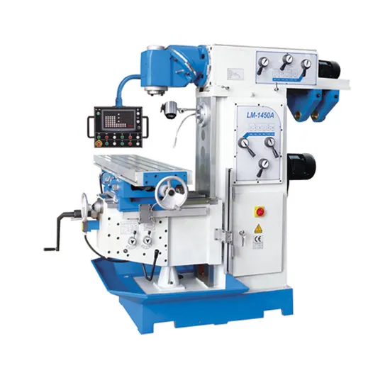 Heavy Duty Universal Milling Machine with Swivel Head and Table