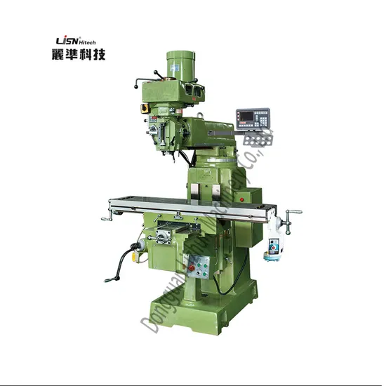 M5 Conventional Vertical Milling Machine Knee Type Turret Milling Machine