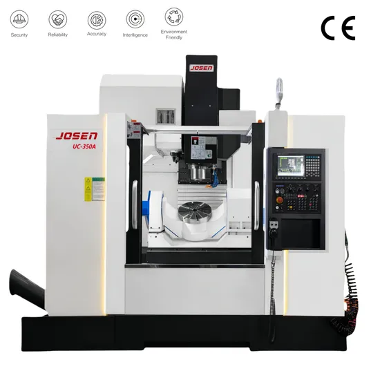 Josen Provide The Five-Axis CNC Machining Center UC-350A Can Features a Modular Design for Easy Upgrades.