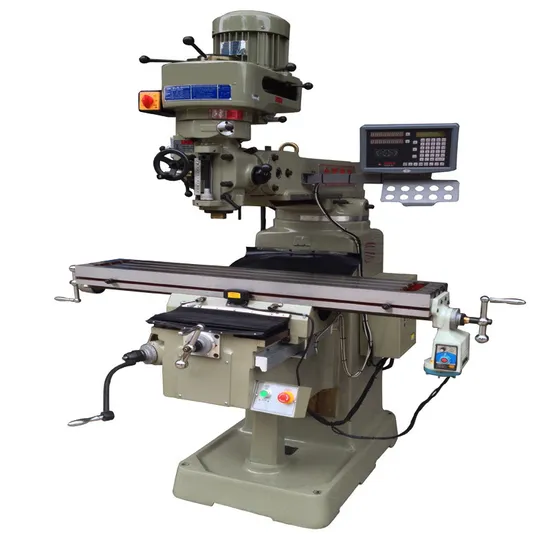 Compact Vertical Milling Machine with Enhanced Travel Specifications
