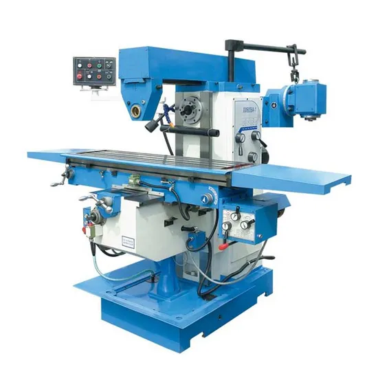X6140 Heavy Duty Milling Machine with Enhanced Swivel Table Design