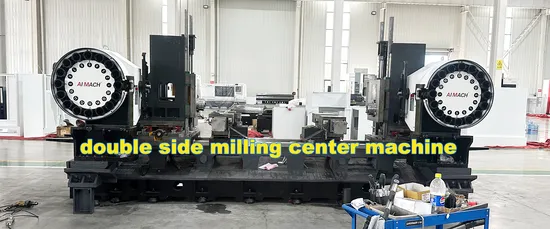 2500mm Metal Machining Double Side CNC Milling Drilling Center Machine Horizontal