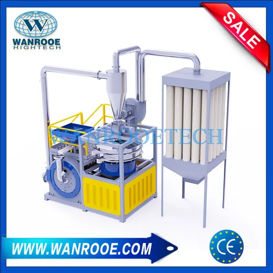 Waste PP/ LDPE / PE Plastic Material Grinding Disc Granulator Miller Machine
