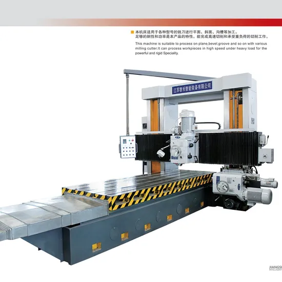 Gantry Type Milling Machine X2020b Worktable 6000X2000
