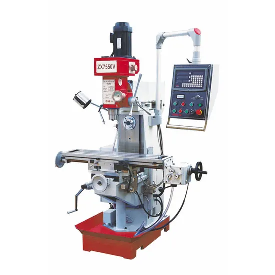 Good Quality Belt Drive Drilling and Milling Machine Zx7550V
