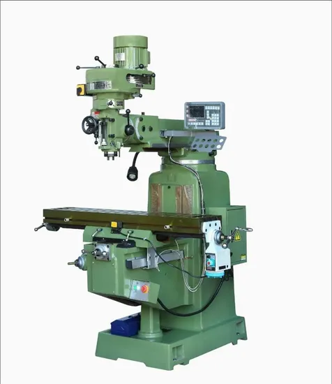 4m Vertical Lifting Table Milling Machine R8/Nt30 Spindle Universal Milling Machine