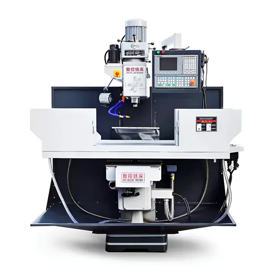 to USA 30 Years Factory Make CNC Turret Milling 3V with R8 Spindle 220V 60 Hz Single/Three Phase with 2 Axis Dro and X Auto Feeder (1 to 3 sets)