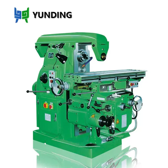 Horizontal X6140 Lifting Table Conventional Knee Type Metal Universal Milling Machine Tools