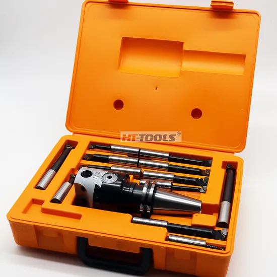 Bt40/Nt40-F1 Rough Boring Set 3 Inch 75mm Boring Head Including 12 Boring Bars