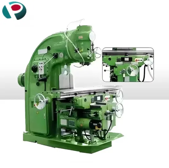 China Factory Hot Sell Metal Vertical Turret Milling Machine X5040