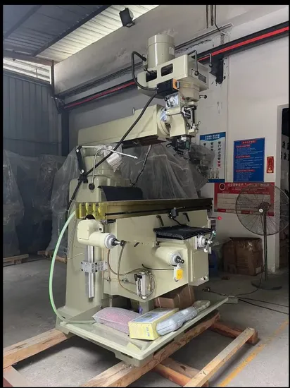 Precision Vertical Milling Machine with R8 Spindle and Automation