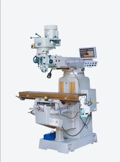 Premium Lifting Table Milling Machine with R8/Nt30 Spindle Design