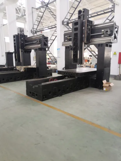 Low Temperature Rise Tk42 CNC Gantry Boring and Milling Machine with Germany Yifu or THK Guide Rail