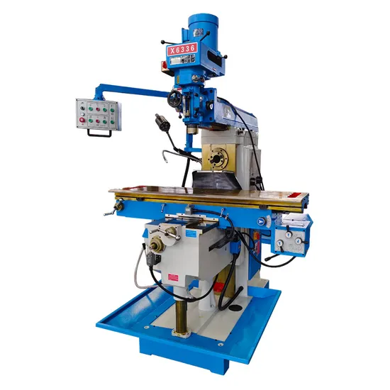 Robust Turret Milling Machine for Professional Machine Tool Applications