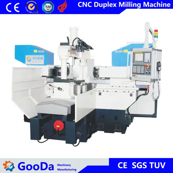 Gooda High Precision and High Efficiency CNC Twin-Head Milling Machine Th-460nc