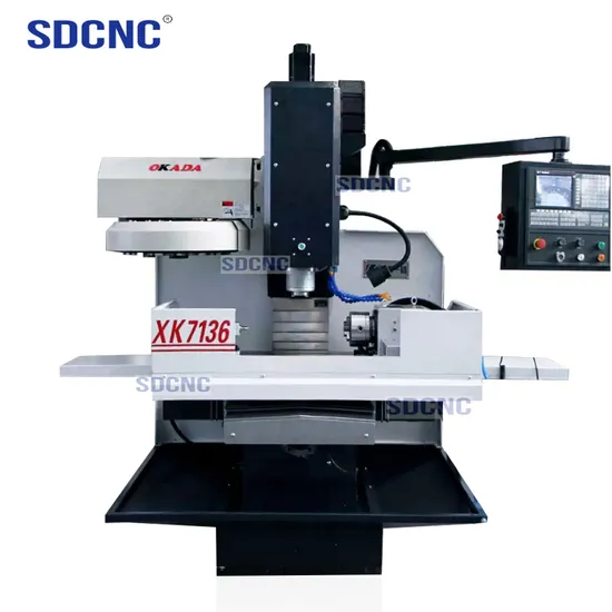 China Factory Xk7136 CNC Milling Machine 3 Axis Hard Rail Vertical Machine