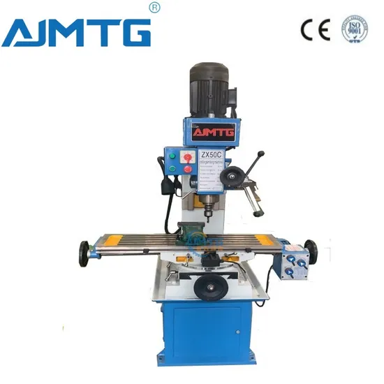 Ajmtg Zx50c Mini Drilling Miling Machine Economy Cheap Factory Cost