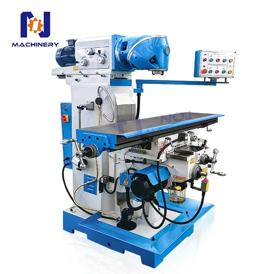 X6232 Heavy Duty Milling Machine CE New Turret Universal Milling Machine Low Price
