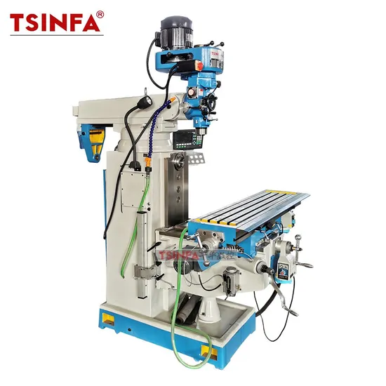 RAM Type Milling Machine 5V Milling Equipment CE Factory Outlet Manual Mill