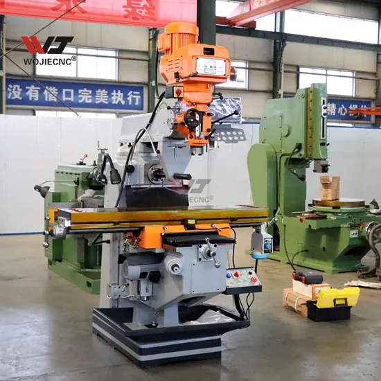 China Factory Milling Machine Manual X6330 with Rotate Head Vertical Turret Milling Machine