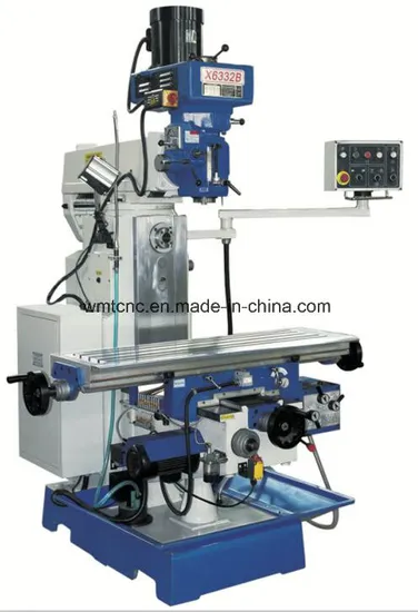 Universal Swivel Head Milling Machine X6332b with Rectangular Guide
