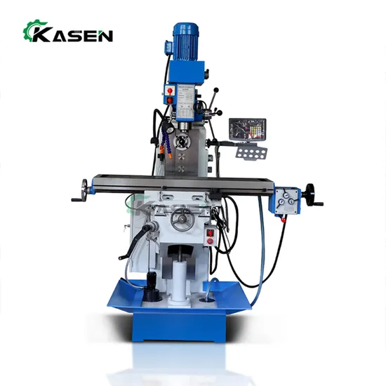 Zx6350 Universal Horizontal Knee Type Manual Milling Machine with 3 Axis Dro