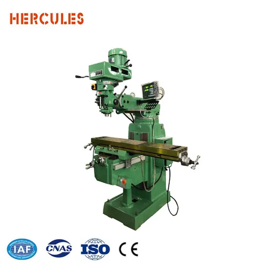 Custom Parts M3E Vertical Turret Milling Machine for India Market