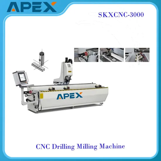 Automatic Curtain Wall and Aluminum Door Window Processing Machine CNC Drilling Milling Machine