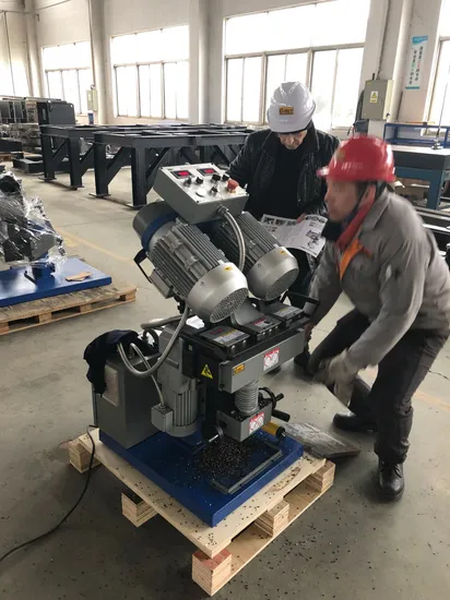 Wincoo Steel Plate Edge Beveling Milling Machine for Mild Steel